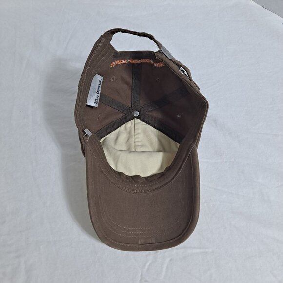 Castaway Cay Disney Cruise Line Hat Brown Surf Shack Logo Strapback Adjustable - Picture 6 of 10